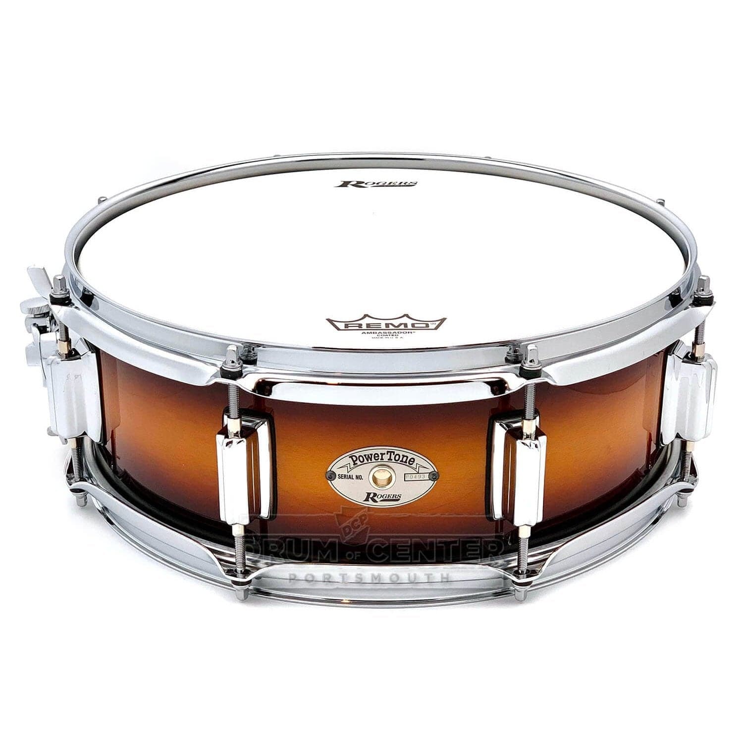 Rogers Powertone Limited Edition Snare Drum 14x5 Vintage Sunburst Lacquer