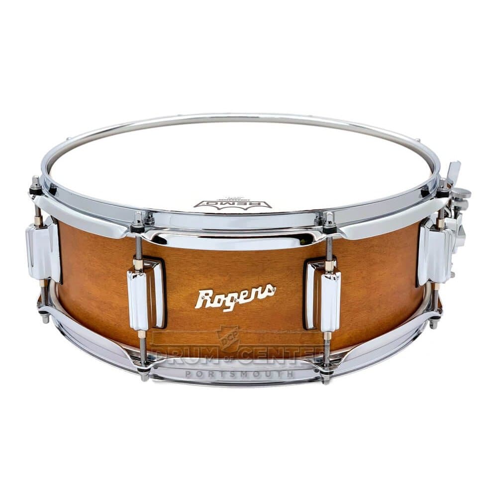 Rogers Tower Limited Edition Snare Drum 14x5 Satin Fruitwood Stain