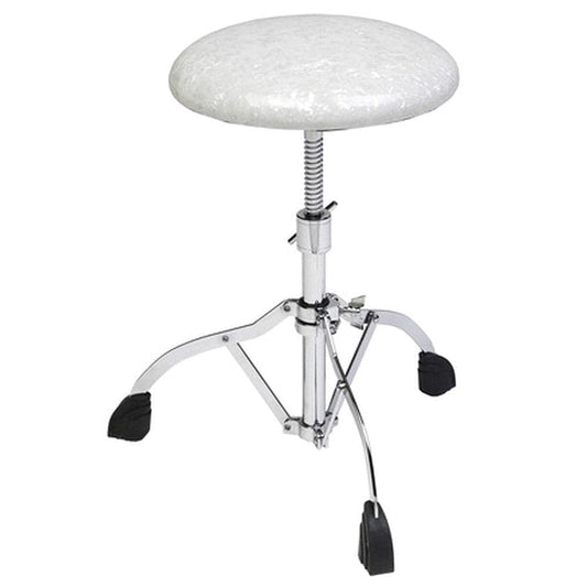 Rogers Throne Single Braced Swan Leg Base with White Marine Pearl Top