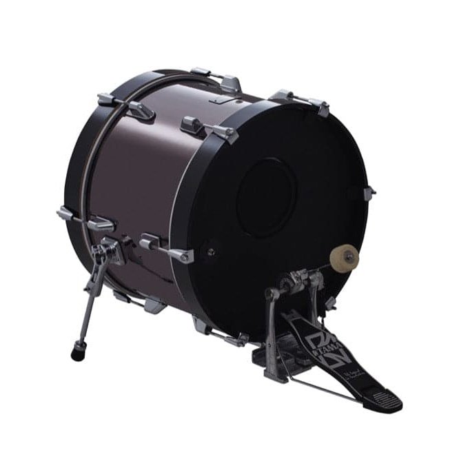 Roland KD-180 18 Inch Bass Drum (black chrome)