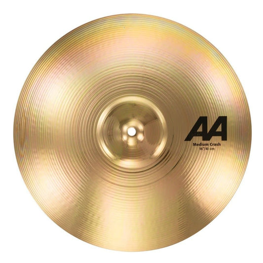 Sabian 16" AA Medium Crash Brilliant Finish