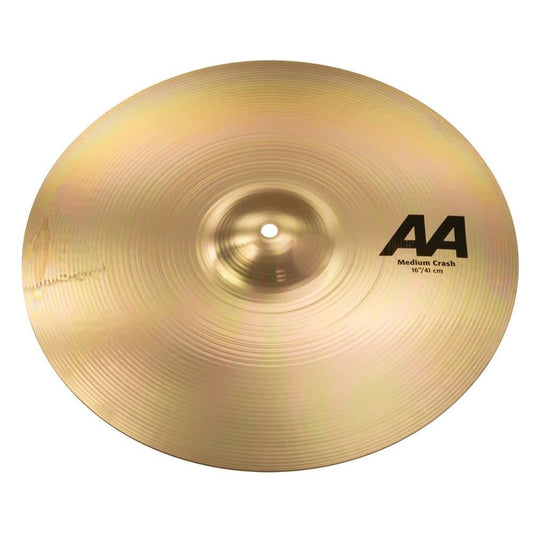 Sabian 16" AA Medium Crash Brilliant Finish