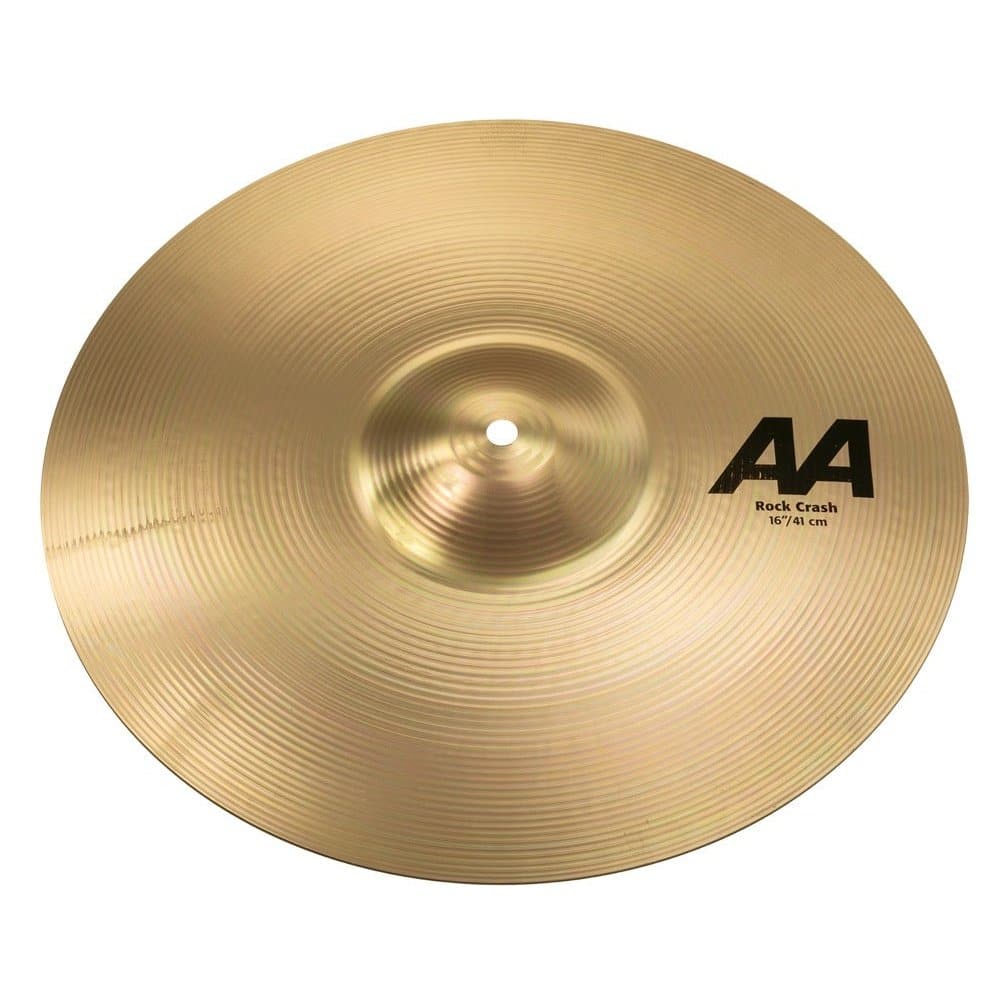 Sabian 16" AA Rock Crash Brilliant Finish