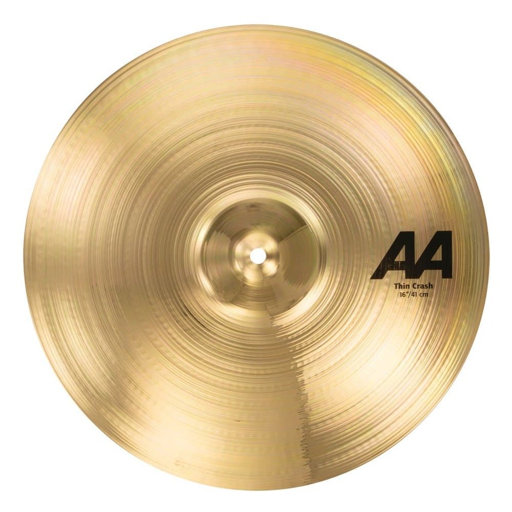 Sabian 16" AA T Crash Brilliant Finish