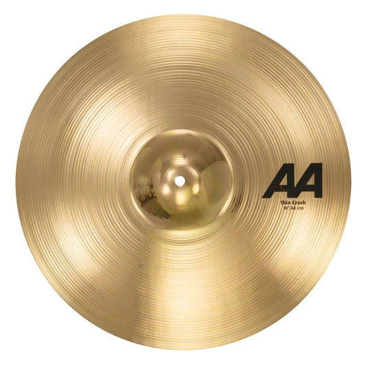 Sabian 18" AA Thin Crash Brilliant Finish