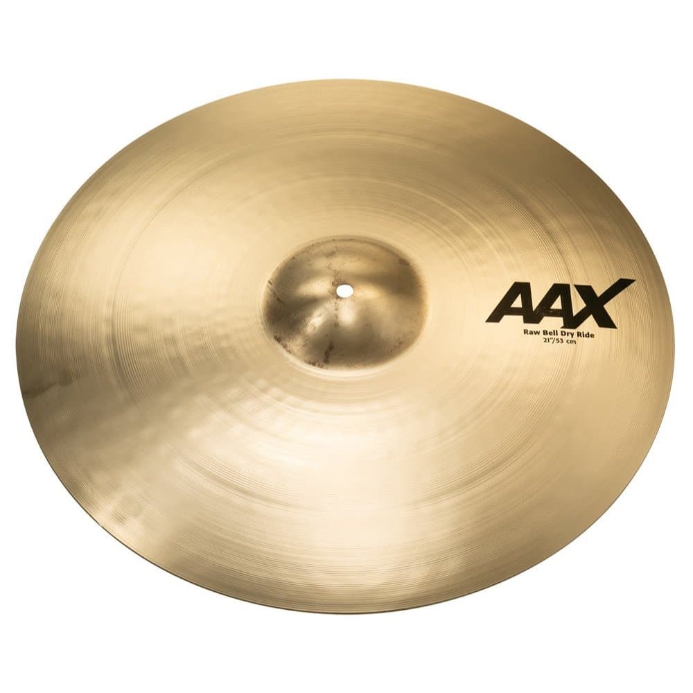 Sabian 21" AAX Raw Bell Dry Ride Brilliant Finish