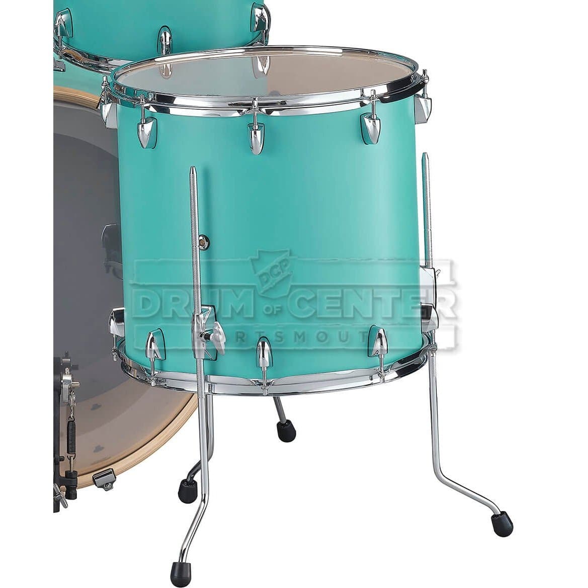 Yamaha Stage Custom Birch Floor Tom 16x15 Matte Surf Green