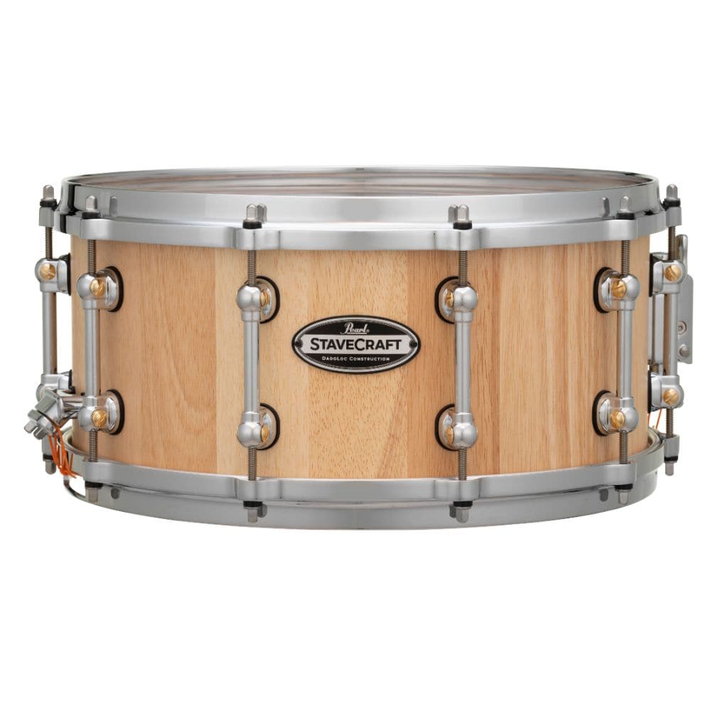 Pearl Stavecraft Thai Oak Snare Drum - 14x6.5 - Hand Rubbed Natural