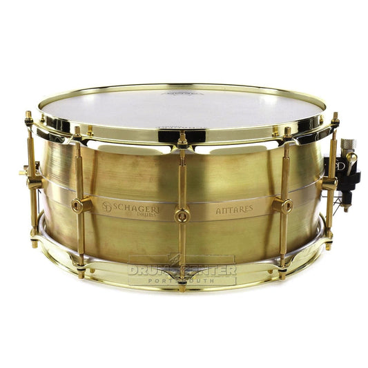 Schagerl Antares Snare Drum 14x6.5 Brass
