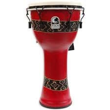 Toca Freestyle Mechanically Tuned Djembe 12" Bali Red