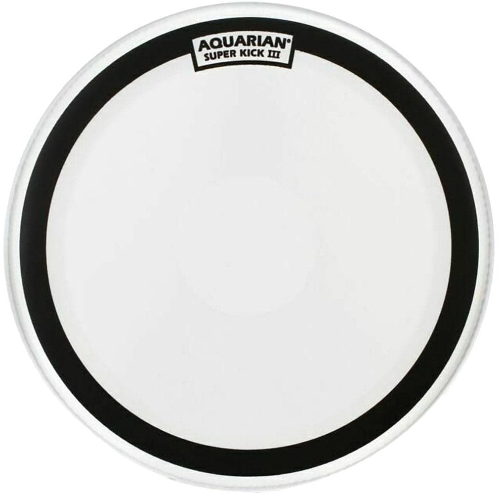 Aquarian Superkick III Bass Drumhead w/ Power Dot  24