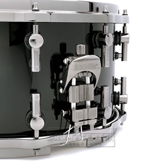 Sonor SQ2 Heavy Maple Snare Drum 14x8 Jet Black w/Black Hardware