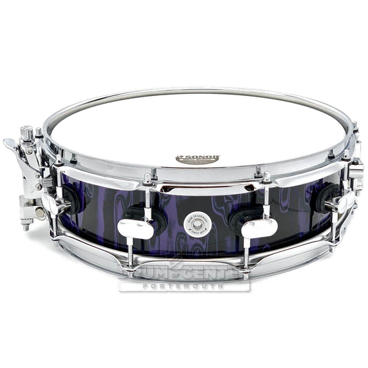 Sonor SQ2 Medium Maple Snare Drum 14x4.25 Violet Tribal