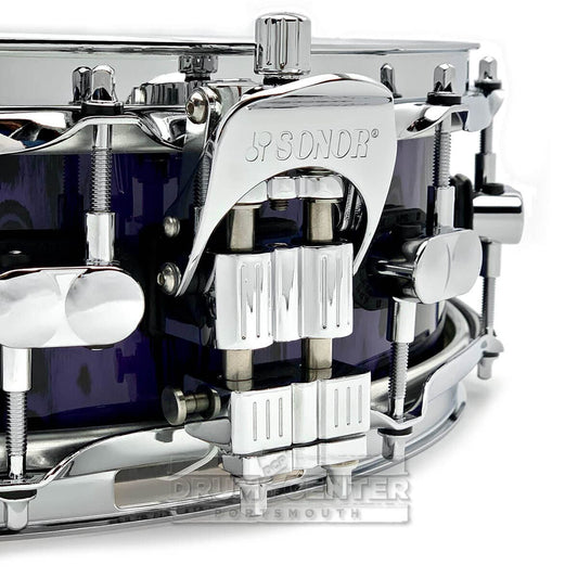 Sonor SQ2 Medium Maple Snare Drum 14x4.25 Violet Tribal