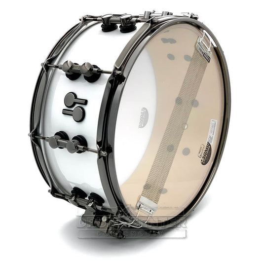 Sonor SQ2 Heavy Birch Snare Drum 14x6.5 Solid White Gloss w/Black Hardware