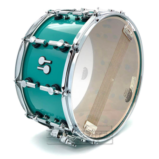Sonor SQ2 Medium Birch Snare Drum 14x7.5 Mint Turquoise