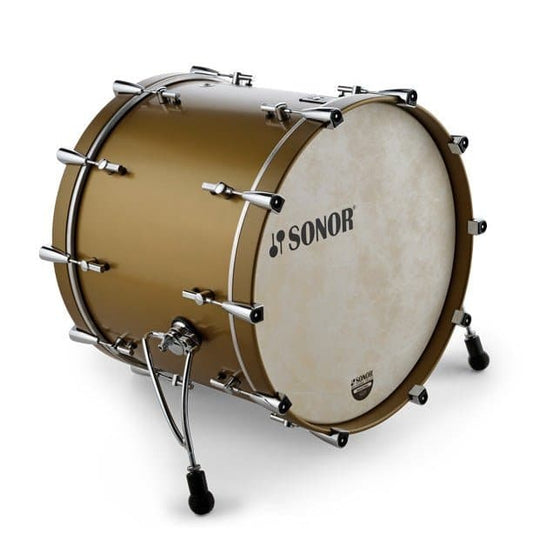 Sonor SQ1 Bass Drum 24x14 - Satin Gold Metallic