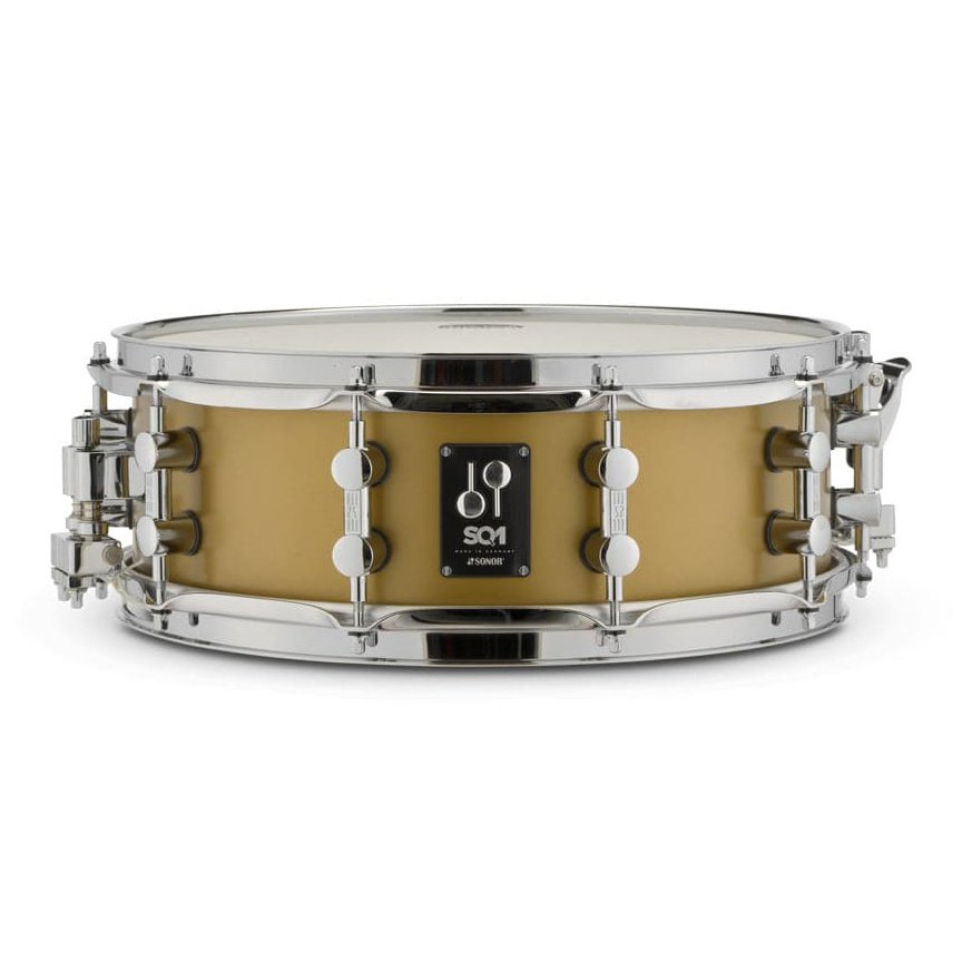 Sonor SQ1 Snare Drum 14x5 - Satin Gold Metallic