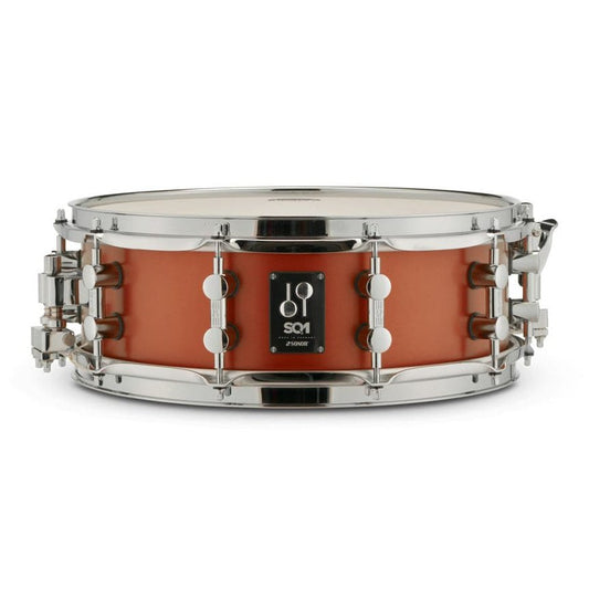 Sonor SQ1 Snare Drum 14x6.5 - Satin Copper Brown