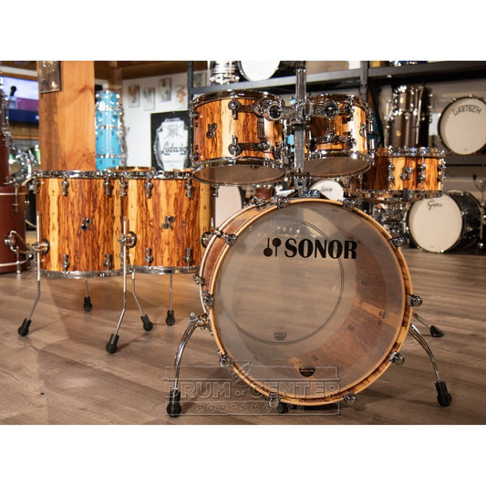 Sonor SQ2 Heavy Beech 6pc Drum Set Matte African Marble