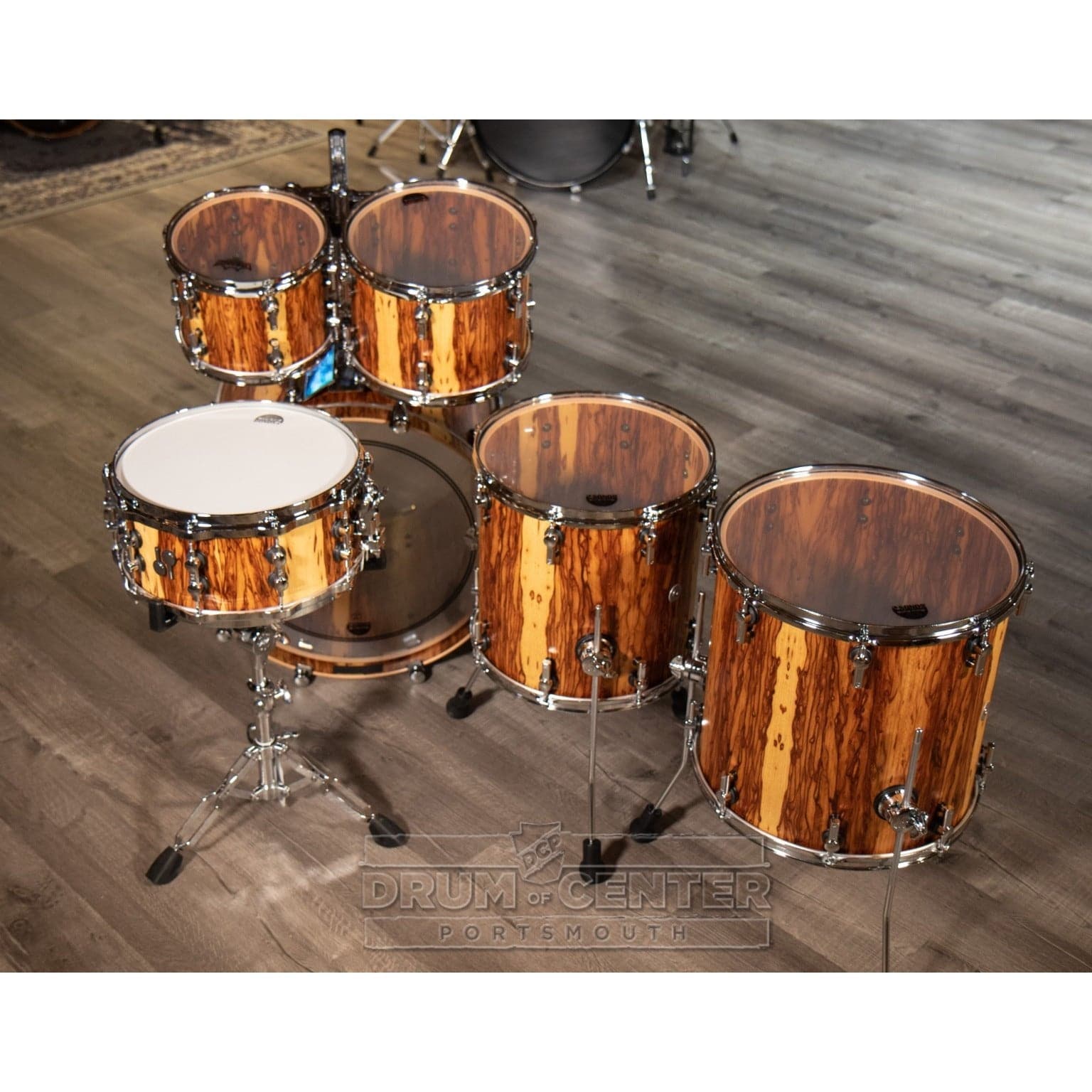Sonor SQ2 Heavy Beech 6pc Drum Set Matte African Marble