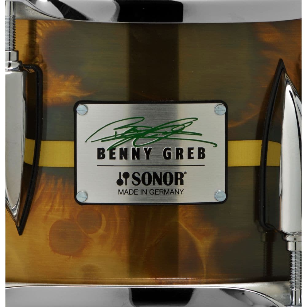 Sonor Benny Greb Signature Vintage Brass Snare Drum 13x5.75