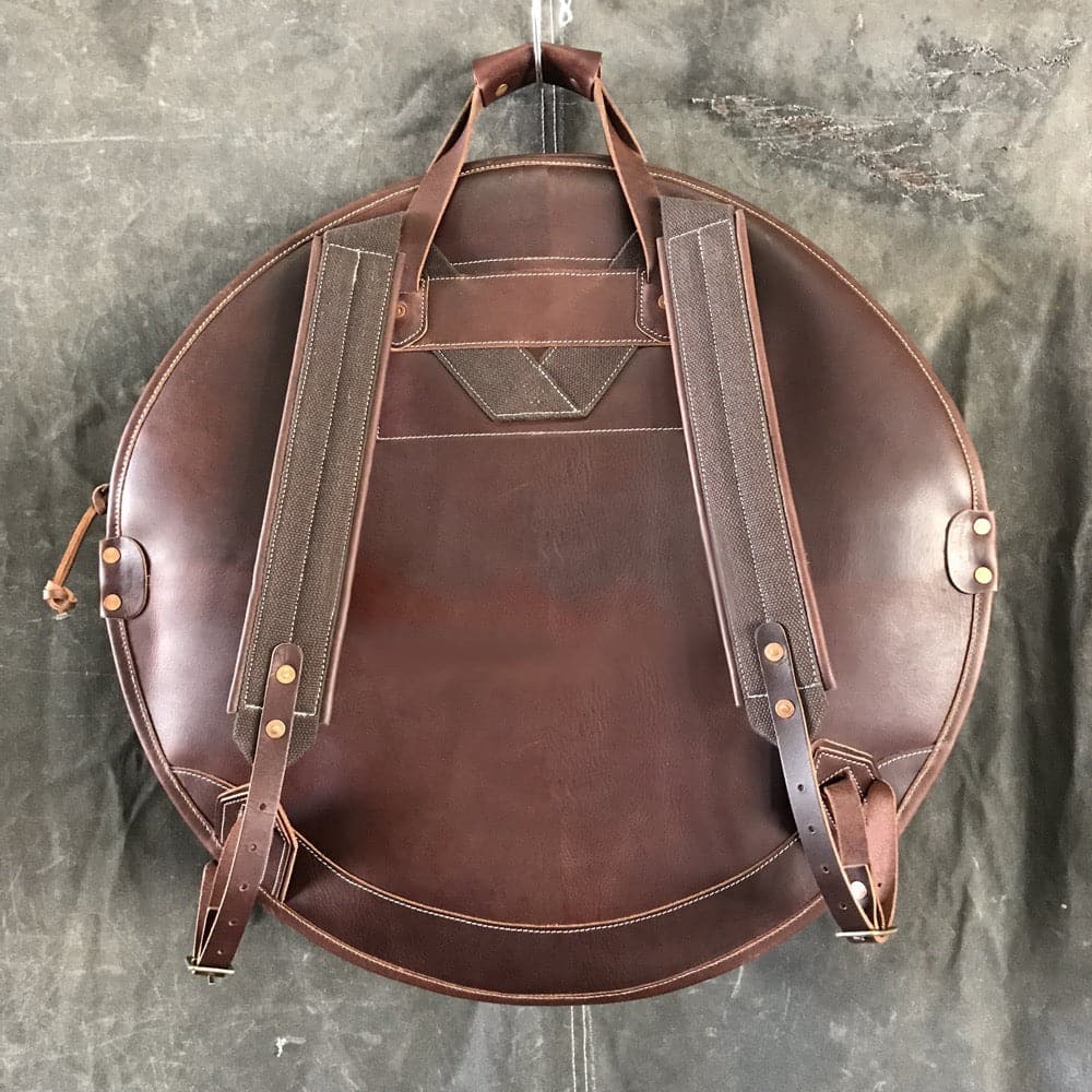 Tackle Instrument Supply Leather Backpack Cymbal Bag 22"