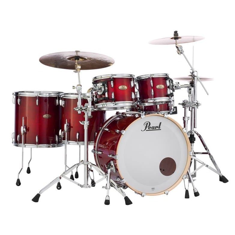 Pearl Session Studio Select 12x8 Tom - Antique Crimson Burst