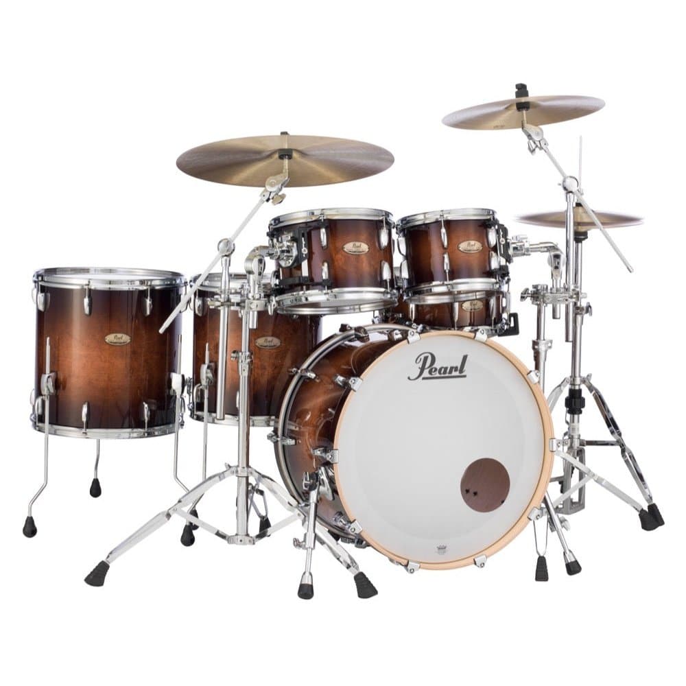 Pearl Session Studio Select Series 5pc Drum Set w/22 Bass - Gloss Barnwood Brown