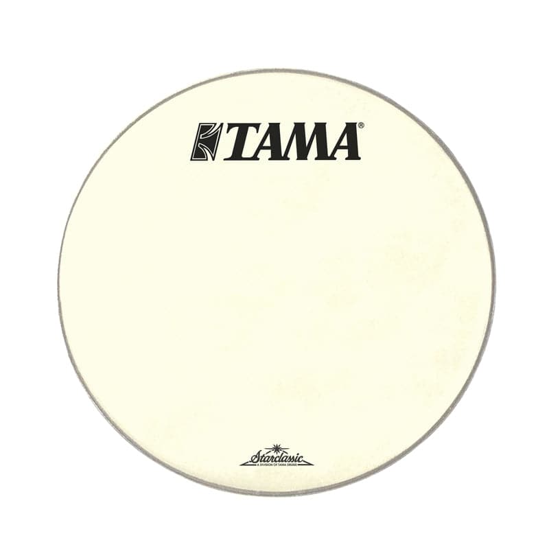 Tama Bass Drum Logo Head w/Starclassic Logo 22" Coated Off-White
