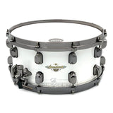 Tama Starclassic Maple Snare Drum 14x6.5 Piano White Lacquer w/Black Hardware