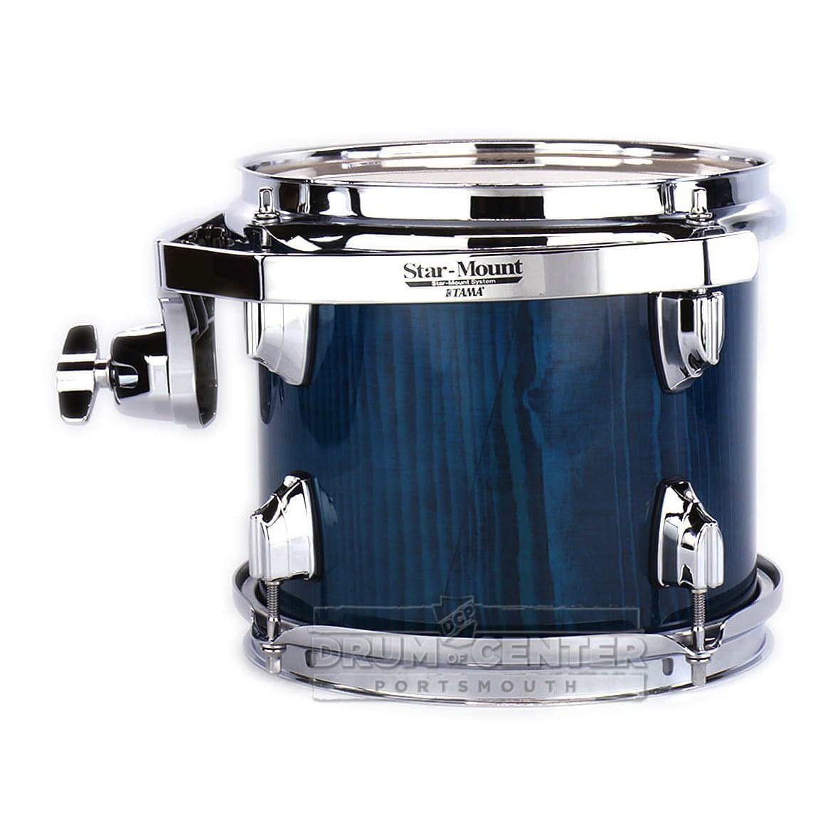 Tama Superstar Classic Rack Tom 8x7 Gloss Sapphire Lacebark Pine