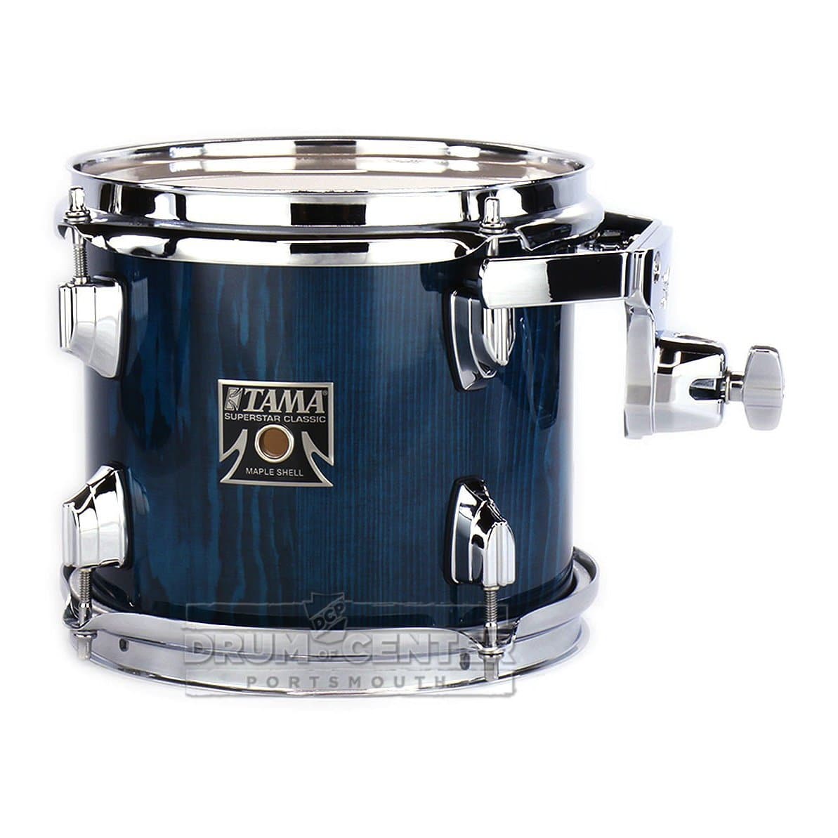 Tama Superstar Classic Rack Tom 8x7 Gloss Sapphire Lacebark Pine