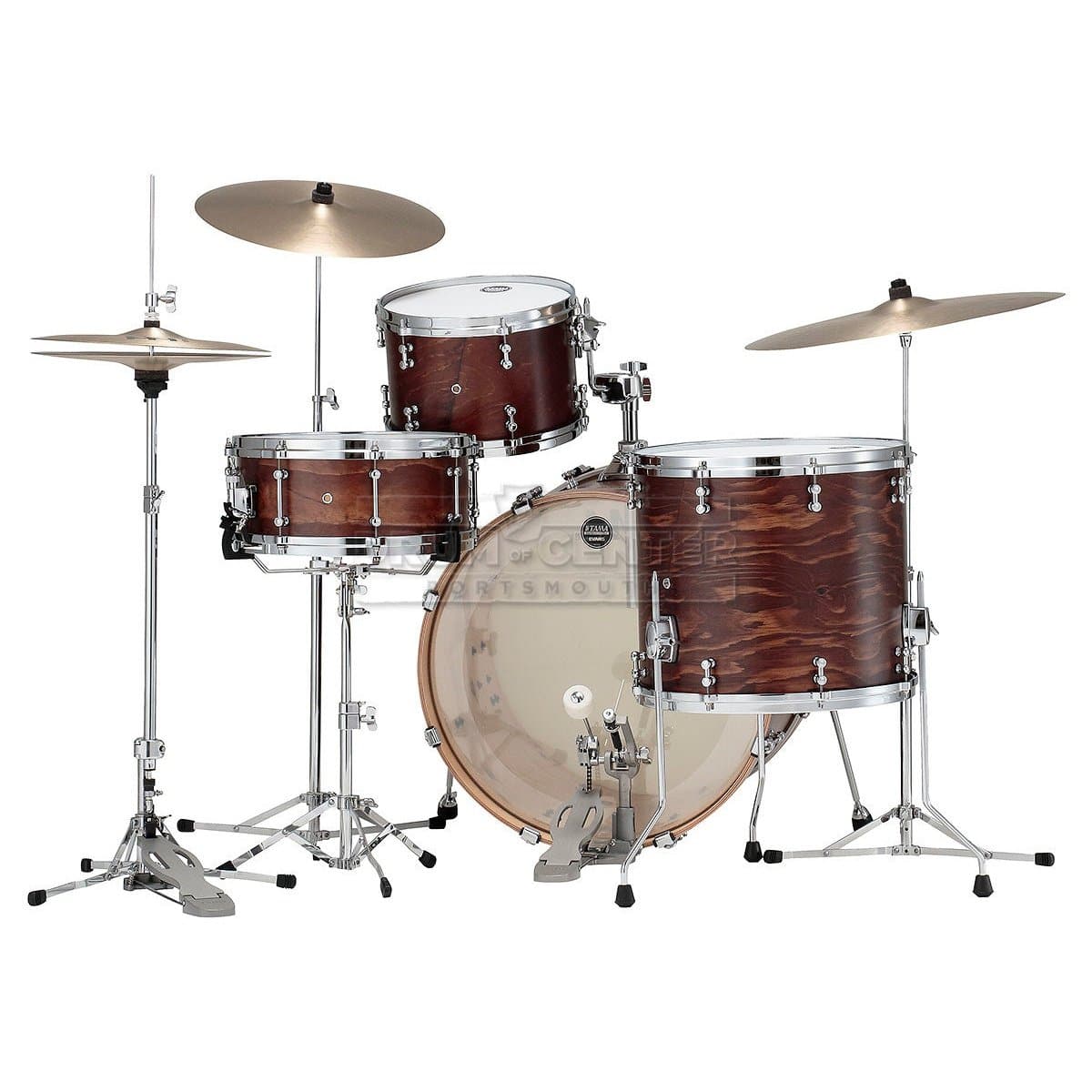 Tama S.L.P. Fat Spruce 3pc Drum Set w/ 22bd - Satin Wild Spruce