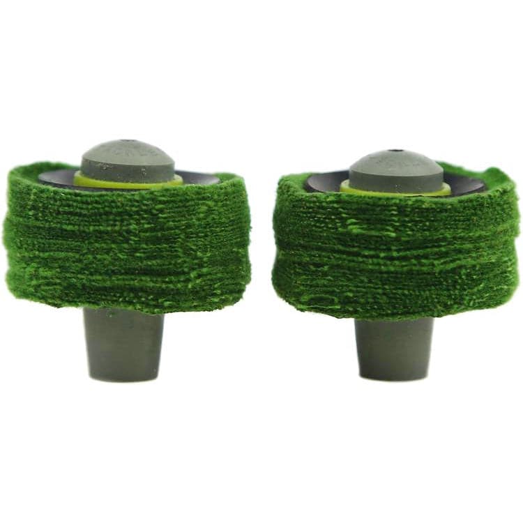 Tackle Toppers Mallet Heads for Drumsticks, Soft Flannel