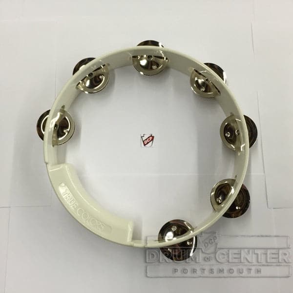 Rhythm Tech 8 True Colors Tambourine White
