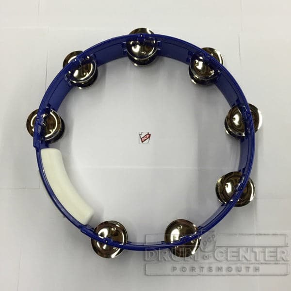 Rhythm Tech 10 True Colors Tambourine Cobalt Blue