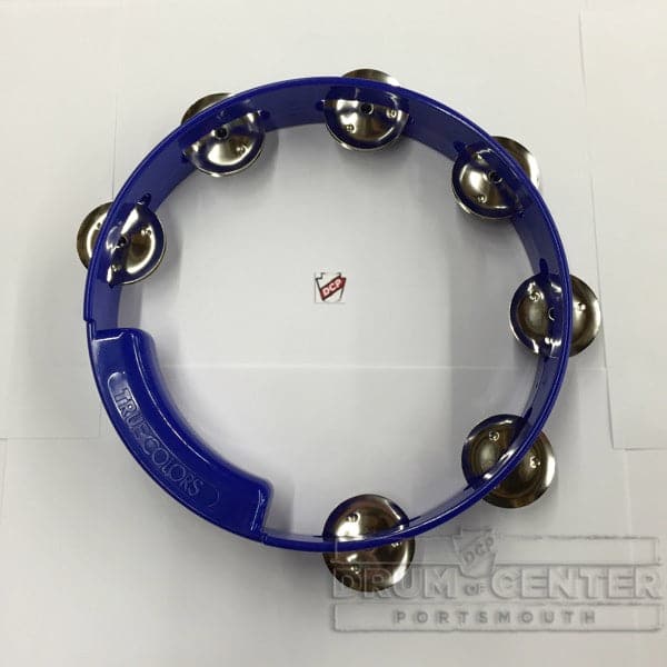 Rhythm Tech 8 True Colors Tambourine Cobalt Blue
