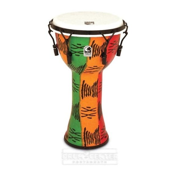 Toca Freestyle II Mechanically Tuned Djembe, Spirit 9 Inch