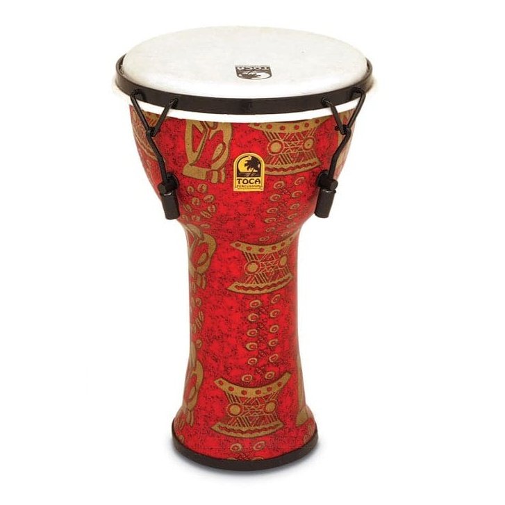 Toca Freestyle II Mechanically Tuned Djembe, Thinker 9 Inch