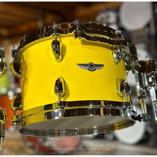 Tama TW42RZSSYL Star Walnut 4pc Drum Set w/22bd Sunny Yellow Lacquer