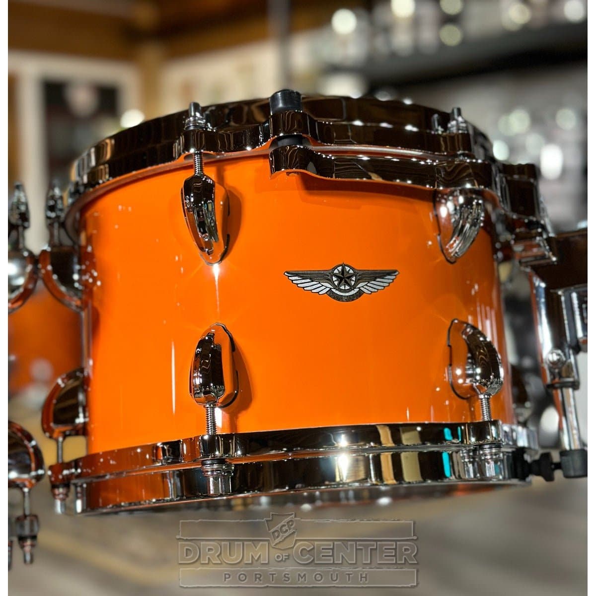 Tama TW42RZSAMO Star Walnut 4pc Drum Set w/22bd Atomic Orange