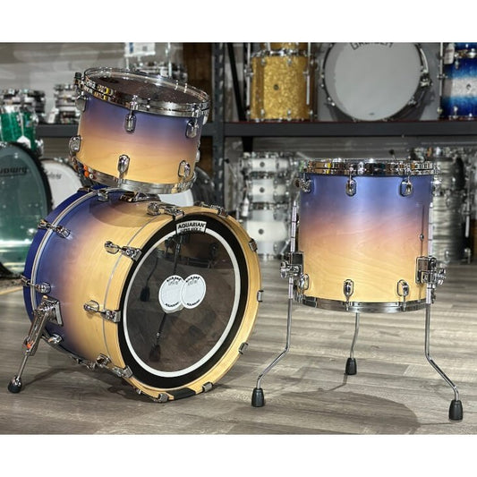 Used Tama Starclassic Walnut/Birch 3pc Drum Set Satin Purple Atmosphere Fade