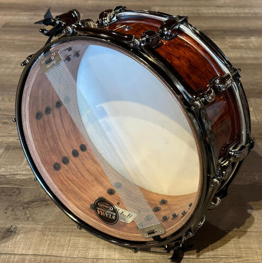 Used Tama SLP G-Bubinga Snare Drum 14x6