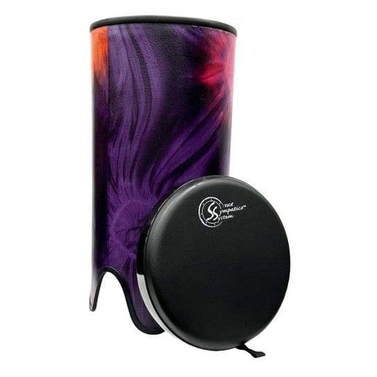 Toca Sympatico Tubadora 14" Woodstock Purple w/Tunable Synthetic Leather Head