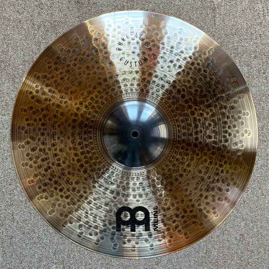Used Meinl Pure Alloy Custom Medium Heavy Crash Cymbal 20"