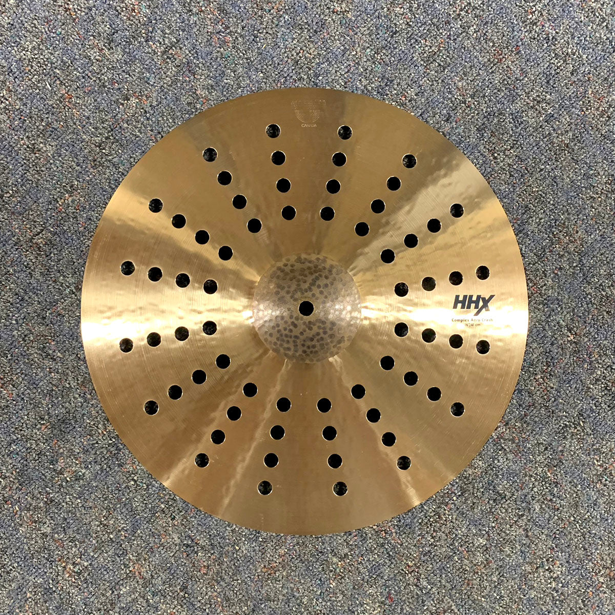 Used Sabian HHX Complex Aero Crash Cymbal 16"