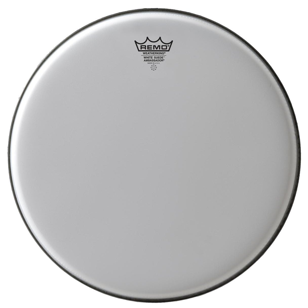 Remo White Suede Ambassador 12 Inch Drum Head