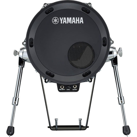 Yamaha KP128 12 Electronic Mesh Kick Pad Tower - Real Wood OPEN BOX MODEL