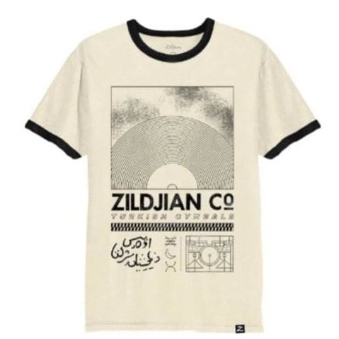 Zildjian Limited Edition Ringer T-Shirt - Natural - XX-Large